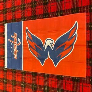 Brand new Washington Capitals banner flag